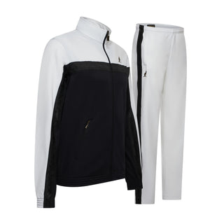 Australian Acetate Trainingsuit With Shadow Taping Black | White
