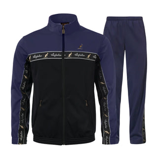 Australian Acetate Trainingsuit With Taping Cosmo Blue