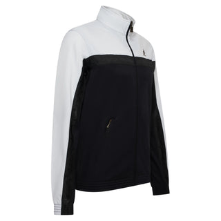 Australian Acetate Trainingsuit With Shadow Taping Black | White