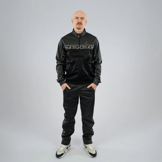 Australian Duo Training Jacket With Taping Black | Antracite