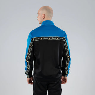 Australian Duo Training Jacket With Taping Black | Capri Blue