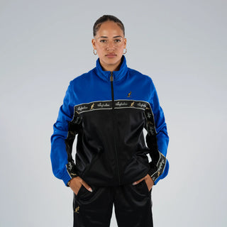 Australian Duo Training Jacket With Taping Black | Cornflower Blue