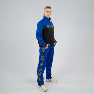 Australian Duo Training Jacket With Taping Black | Cornflower Blue