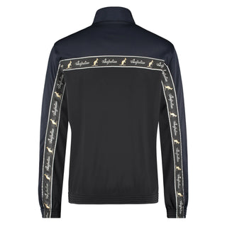 Australian Duo Training Jacket With Taping Black | Navy