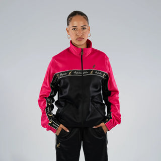 Australian Duo Training Jacket With Taping Black | Pink