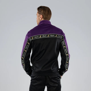 Australian Duo Training Jacket With Taping Black | Purple