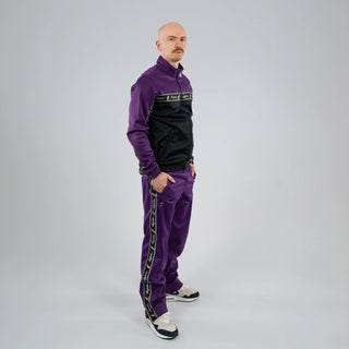 Australian Duo Training Jacket With Taping Black | Purple