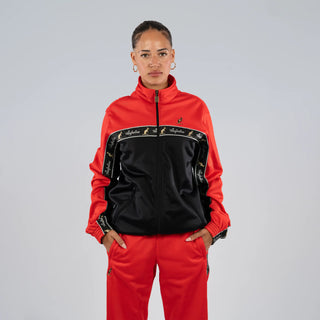 Australian Acetate Trainingsuit With Taping Red