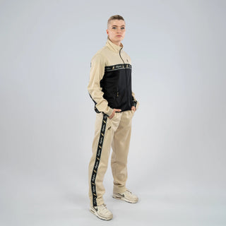 Australian Duo Training Jacket With Taping Black | Sand