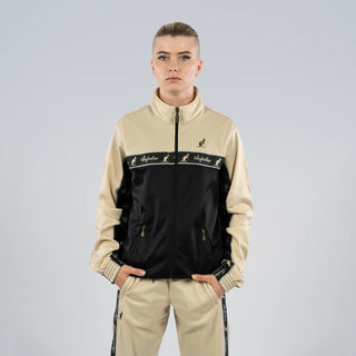 Australian Duo Training Jacket With Taping Black | Sand