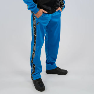 Australian Acetate Trainingsuit With Taping Capri Blue