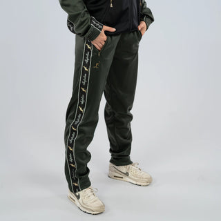 Australian Acetate Trainingsuit With Taping Green Dill