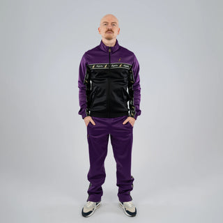 Australian Acetate Trainingsuit With Taping Purple
