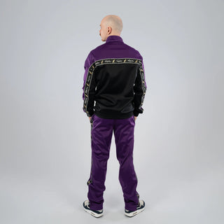 Australian Acetate Trainingsuit With Taping Purple