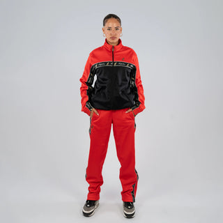 Australian Training Pants With Taping Red