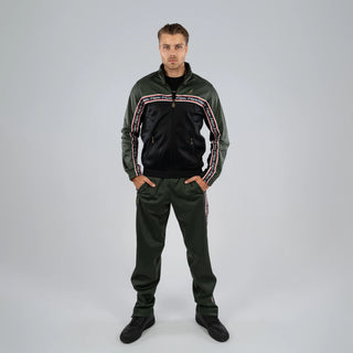 Australian Trainingsbroek Met Bies Donker Groen