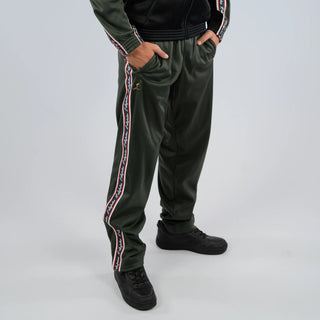 Australian Trainingsbroek Met Bies Donker Groen
