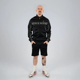 Australian Training Shorts with Taping Black