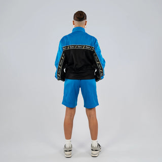 Australian Training Shorts with Taping Capri Blue