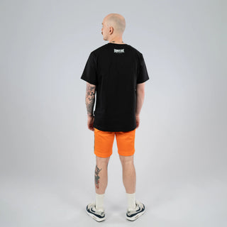 Australian Training Shorts with Taping Orange