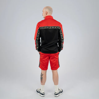 Australian Training Shorts with Taping Red