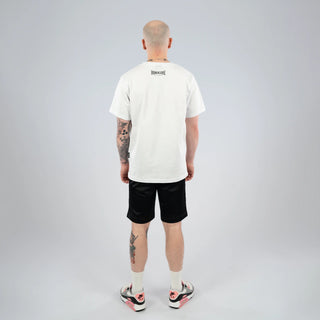 Australian Training Shorts with White Taping Black