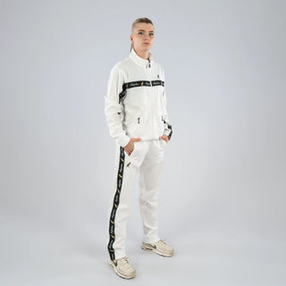Australian Uni Training Jacket With Black Taping White