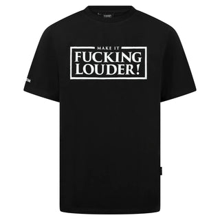 DJ Paul Elstak T-shirt Make It Fucking Louder Black