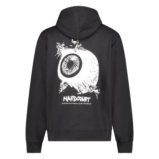 Australian Hard Court Hoodie Eye Artwork Black