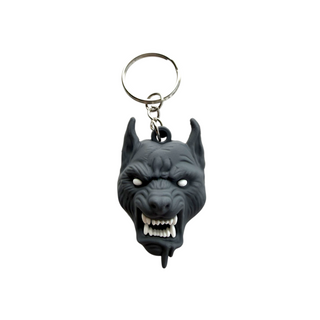 100% Hardcore Rage Head Keychain