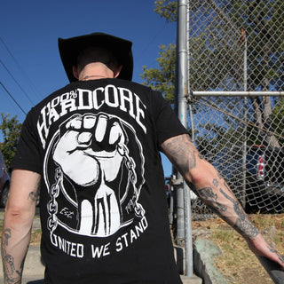 100% Hardcore T-shirt United We Stand Zwart