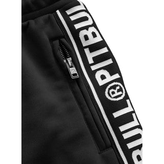 Pit Bull West Coast Oldschool Joggingsbroek Taped Logo Terry Zwart