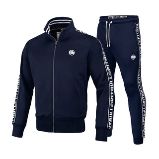 Pit Bull West Coast Jogging Suit Taped Terry Navy