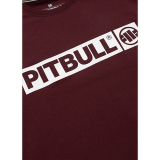 Pit Bull West Coast T-shirt Hilltop 170 Dark Burgundy