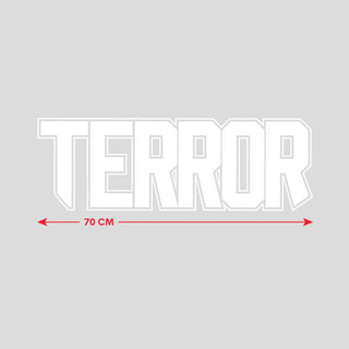 Terror Carsticker The Brand