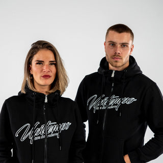 Uptempo Hooded Zipper Signature