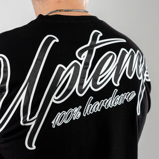 Uptempo Oversized T-shirt Signature Black