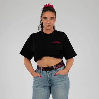 Uptempo T-shirt Signature Pink