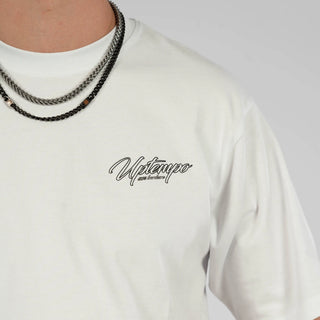 Uptempo T-shirt Signature White