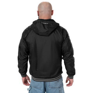 Pit Bull West Coast Windbreaker Jacket Whitewood Black