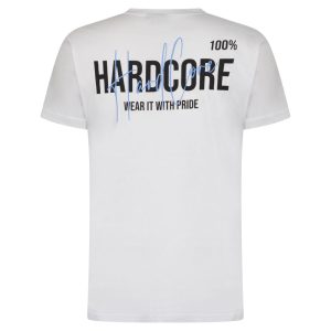 100% Hardcore T-Shirt Signature Wit