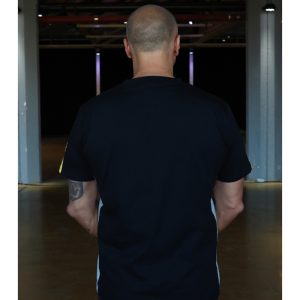 DJ Paul Elstak T-shirt LSTK - Geel Grijs