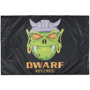 Dwarf Records Vlag Nieuw Logo