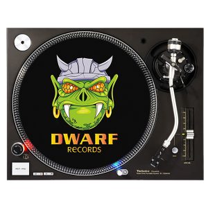 Dwarf Records Slipmat Nieuw Artwork