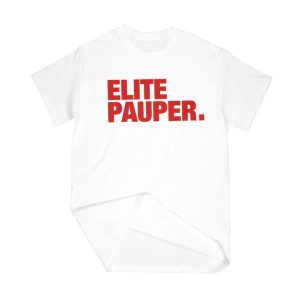 Elitepauper T-Shirt Essential Logo Wit
