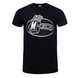 Mokum T-Shirt Logo Glow In The Dark Zwart