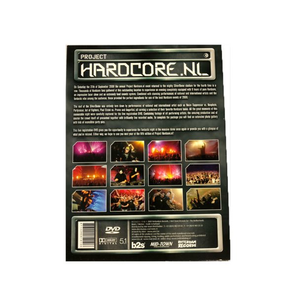 Project: Hardcore 2008 The Live DJ Sets (DVD)